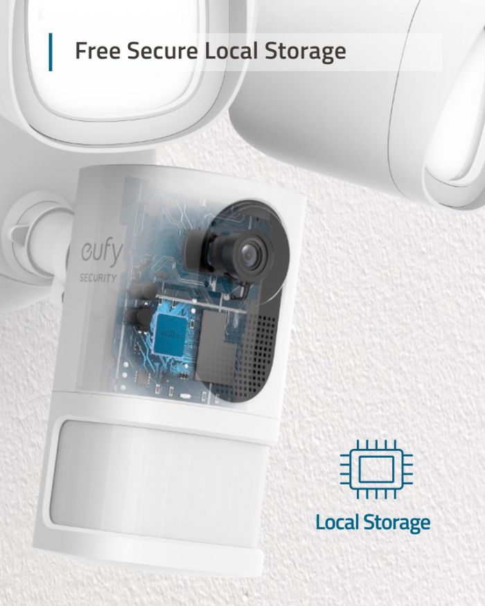 Eufy (Anker)1080P FloodLight Security Camera -White