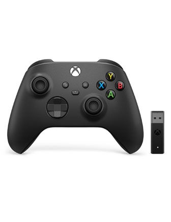 Xbox Wireless Controller Wireless Adapter for Windows 10 Black