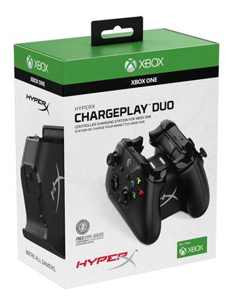 HyperX ChargePlay Duo Controller Charging Station for Xbox One Black
