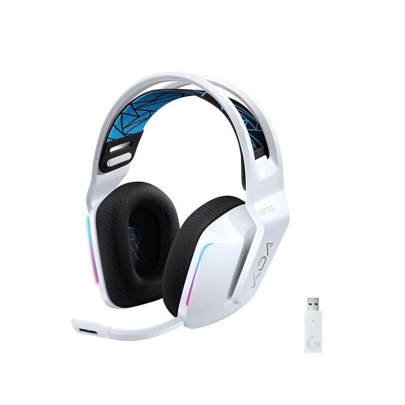 Shop Logitech G733 Lightspeed Wireless Rgb Gaming Headset KDA at
