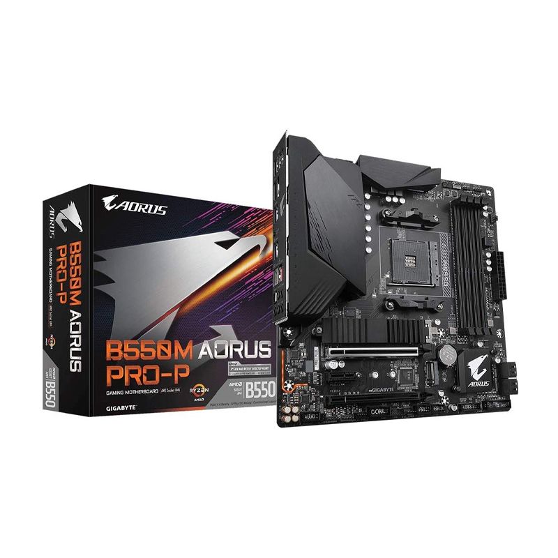Gigabyte AORUS B550M AORUS PRO-P Micro ATX Motherboard