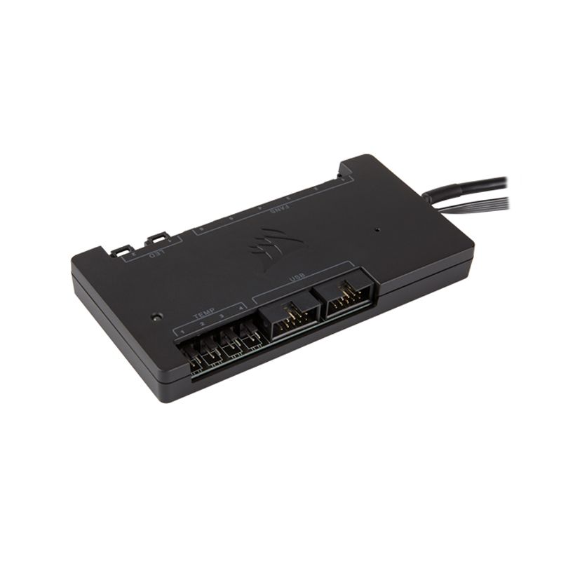 Shop Corsair iCUE Commander PRO Smart RGB Lighting and Fan
