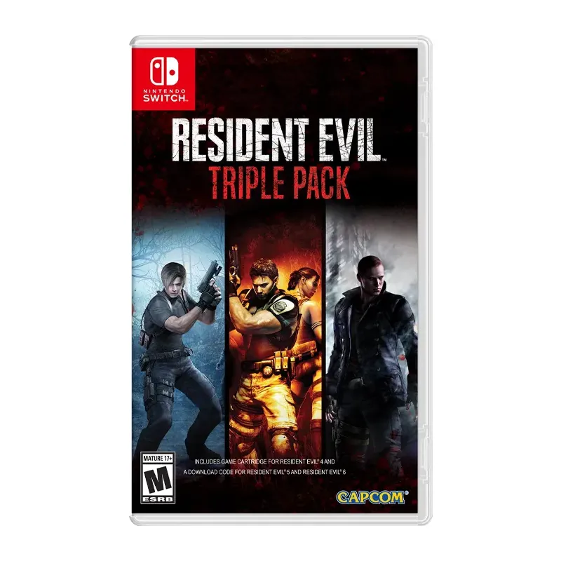 Shop Nintendo Switch Resident Evil Triple Pack R1 at the best price in Kuwait from Alfuhod