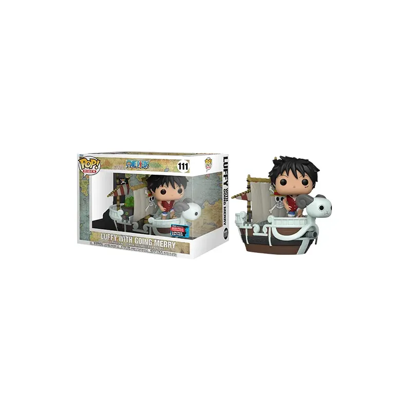 Funko hot Pop NYCC One Piece Luffy With Going Merry