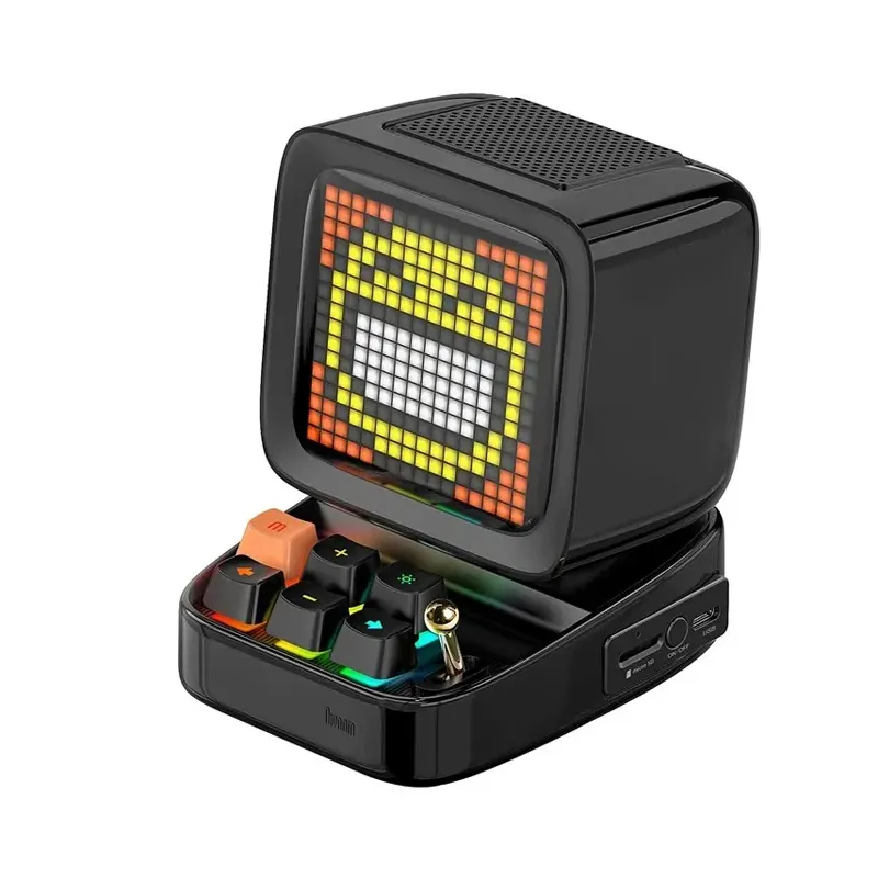 Shop Divoom Ditoo Pro Retro Pixel Art Bluetooth Speaker Black at