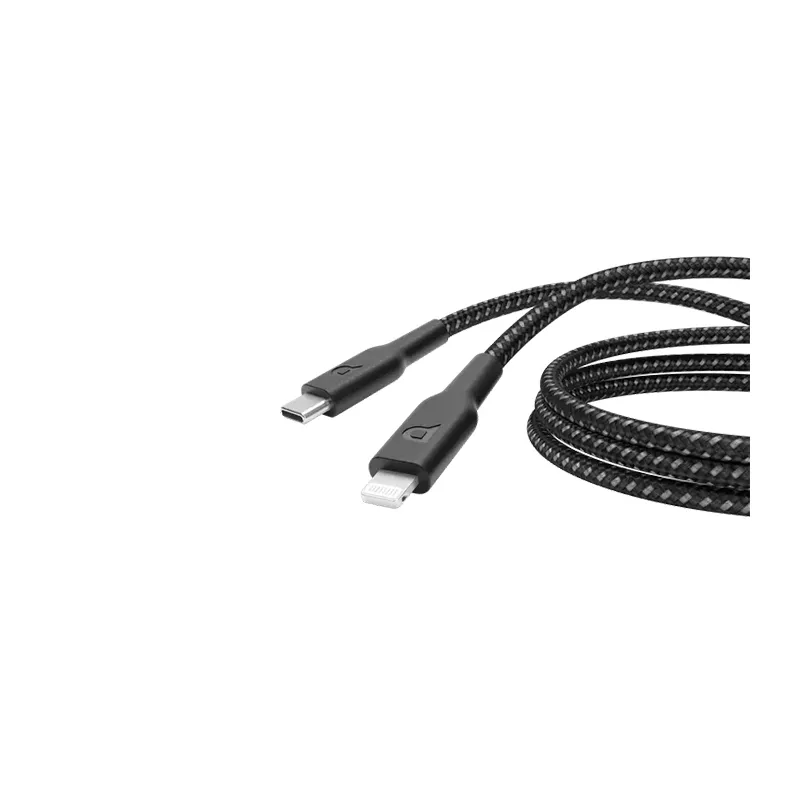 Shop Powerology Braided USB-C To Lightning Data Fast Charge