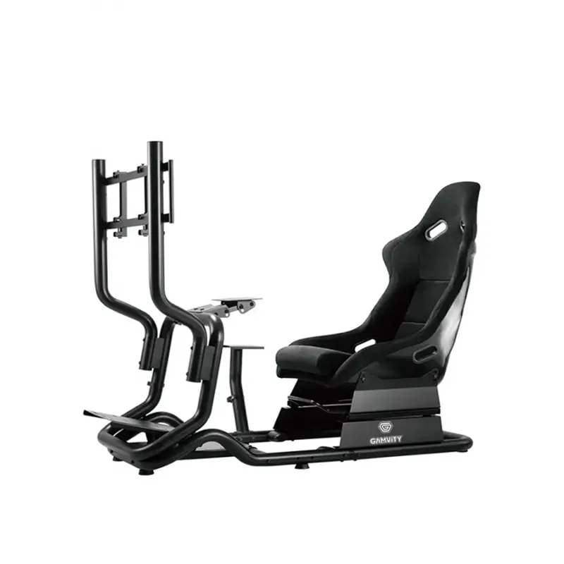 Shop Gamvity Racing Car Seat Simulation Portable Game Driving Simulator Chair Vr 2d 3d Racing Gaming Simulator Cockpit Seat Lrs07 bs kp01 at the best price in Kuwait from Alfuhod