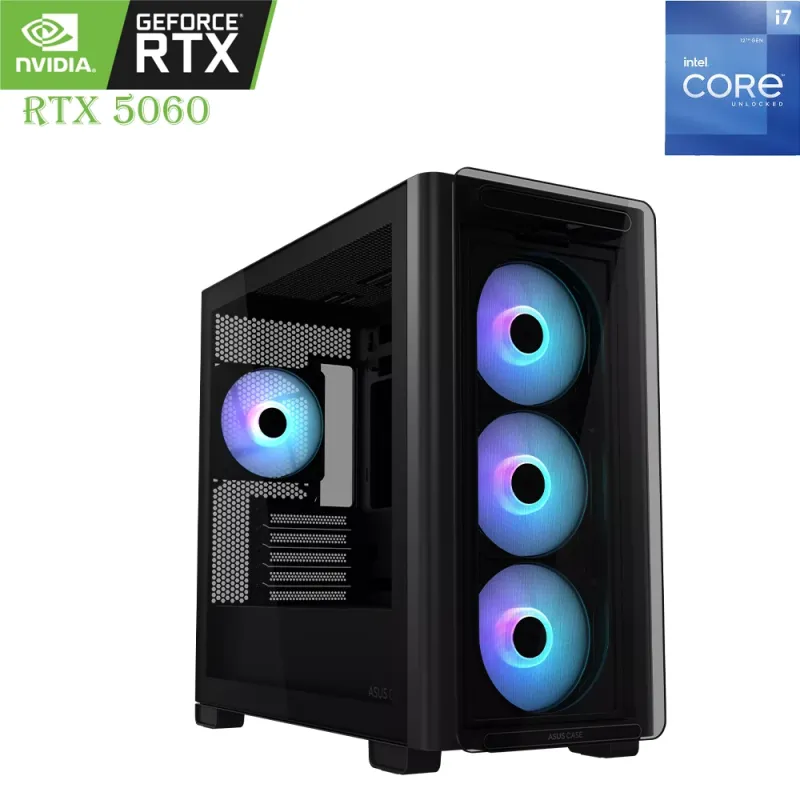Gaming PC Intel Core i7 12th Gen RTX 5060 8GB, 1TB SSD, 16GB