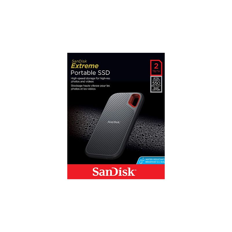 SanDisk 2TB Extreme Portable External SSD SanDisk 2TB Extreme Portable External SSD