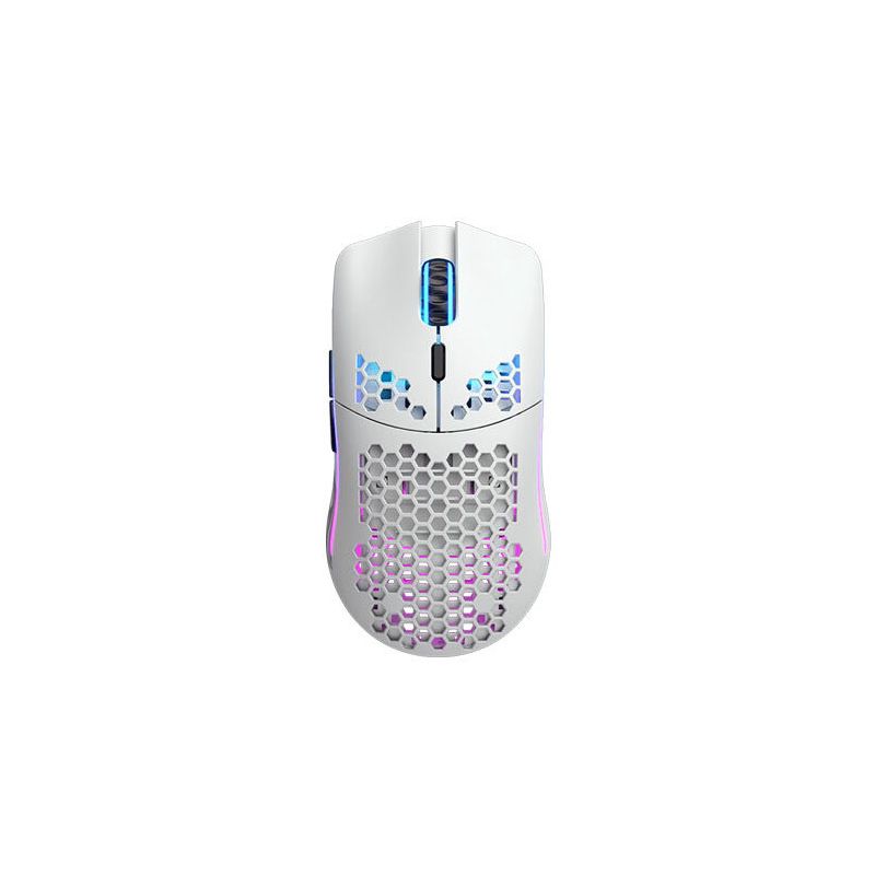 GLORIOUS (MODEL O 69G) WIRELESS GAMING MOUSE - MATTE WHITE