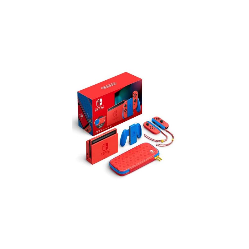 Limited Edition Super Mario Red And Blue Switch Super Mario