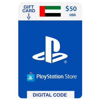 PSN Store Card $50 UAE EMIRATY ACCOUNT