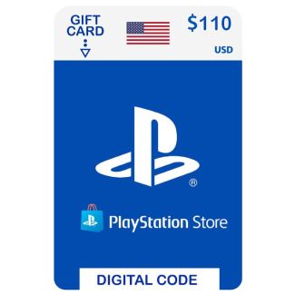 PlayStation Store Gift Card $110- U.S.A. Account