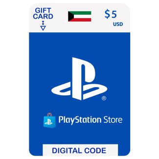PSN Store CARD 5$ - Kuwait STORE