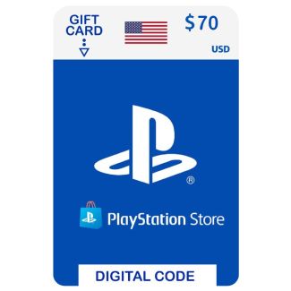 PlayStation Store Gift Card $70- U.S.A. Account