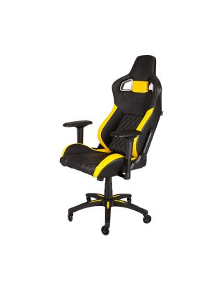 كرسي ألعاب T1 RACE من شركة كورسير اللون ألاسود/أصفر