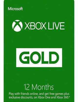 XBOX LIVE 12 MONTHS GOLD MEMBERSHIP (USA)