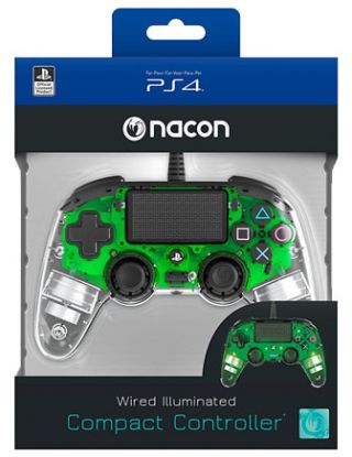 Nacon Compact Controller Crystal Green