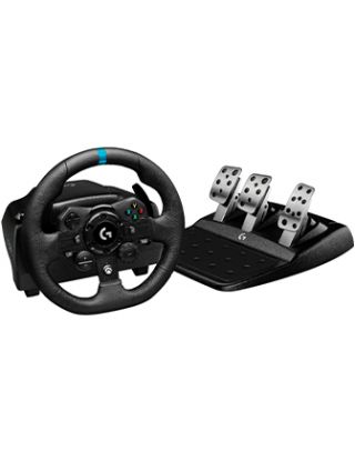 عجلة ودواسات سباق G923 من لوجيتيك لجهاز Xbox One والكمبيوتر،