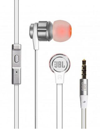 JBL T180A STEREO IN-EAR HEADPHONE - SILVER