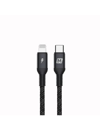 MOMAX ELITE-LINK LIGHTING TO TYPE-C CABLE 2.2M BLACK: DL32D