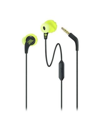 JBL Endurance RUN Sweatproof Wired In-Ear Sport Headphones - Yellow Green