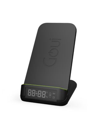Goui BOT. Qi Ultra-Fast Wireless - Clock Stand 15W - Black