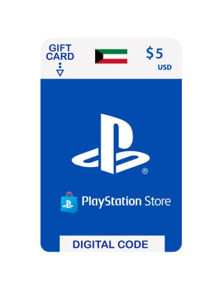PlayStation Store Gift Card $5 - Kuwait Account
