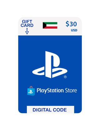 PlayStation Store Gift Card $30 - Kuwait Account