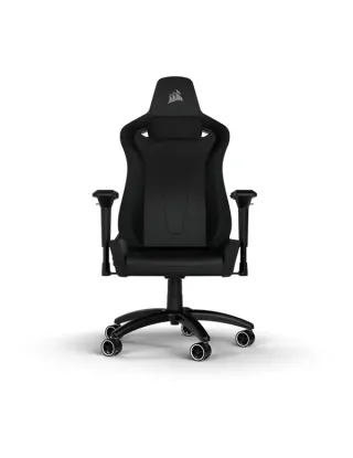 كرسي الألعاب TC200 من شركة كورسير المصنوع من الجلد الفخم اللون الأسود في اسود