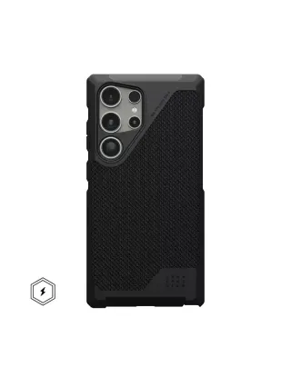 Uag Metropolis Lt Pro Magnetic Series Galaxy S24 Ultra Case - Kevlar Black