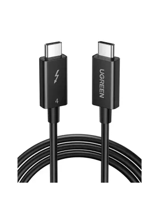 Ugreen Usb-c To Usb-c Thunderbolt 4 Cable 0.8m (Black)