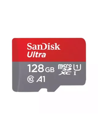 Sandisk Utra Micro Sdxc Uhs-i Memory Card 128gb Read Speed Up To 140 Mb/s