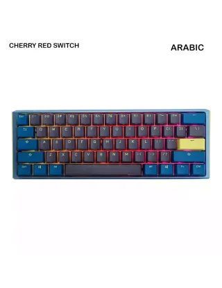 Ducky One 3 Mini Daybreak Hot-swap Rgb Mechanical Keyboard Cherry Red Switch - English/arabic