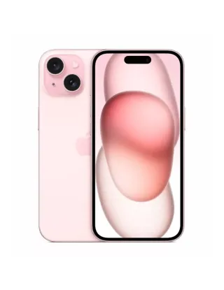 Apple Iphone 15 6.1-inch 128gb 5g - Pink (Middle East Version)