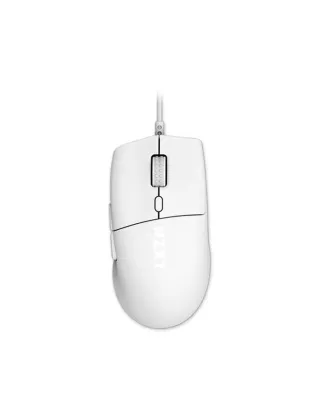 Nzxt Lift 2 Ergo - Lightweight Wired Gaming Mouse - White