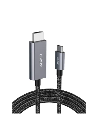 Anker 311 Usb-c To Hdmi 4k Nylon Cable (1.8m/6ft) - Black