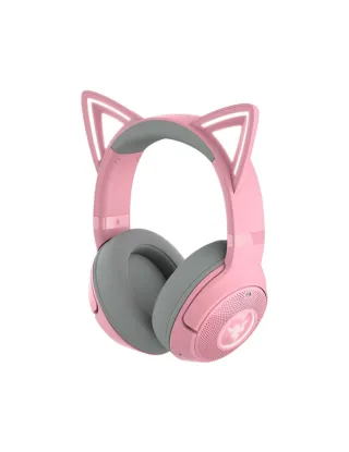 Razer Kraken Kitty V2 Bt Quartz Edition Wireless/bluetooth Gaming Headset Rgb With Kitty Ears - Pink