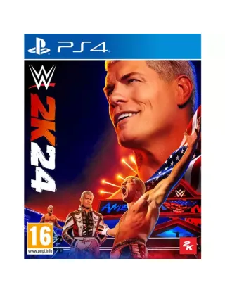 شريط لعبة WWE 2K24 النسخه الأوروبي لجهاز بلايستيشن فور