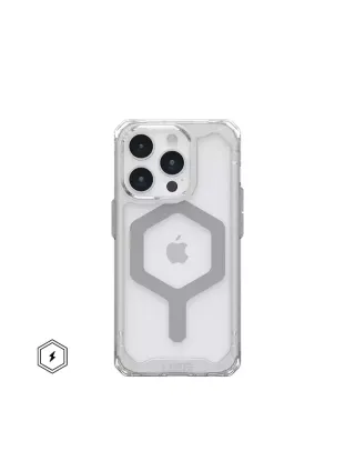 Uag Plyo For Magsafe Iphone 15 Pro Case - Ice/silver