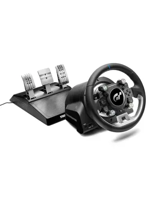 عجلة سباق T-GT II من ثرست ماستر مع مجموعة مكونة من 3 دواسات، لاجهزة PS5، وPS4، وPC (PS5/)