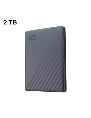 Wd My Passport 2tb Portable Hdd Works With Usb-c