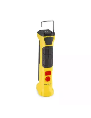 Shell Sf126 Led Rechargeable Work Light/flashlight With 5000 Mah Power Bank, 8 Light Modes