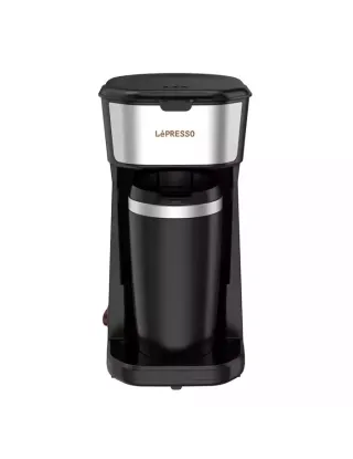 Lepresso Coffee Maker With Travelling Mug 450w - Black
