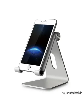 Adjustable Tablet Stand For Tablets & smartphones - Silver