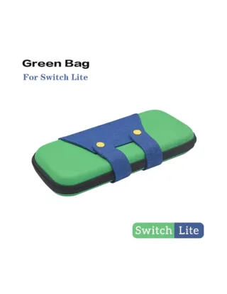 حقيبة تخزين محمولة وحقيبة صلبة لجهاز نيتندو سويتش لايت اللون أزرق في اخضر