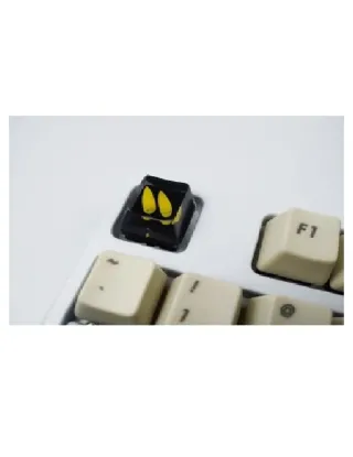 Vergo Customized Cherry MX Switch Profile Resin Pikachu Keycap For Mechanical Gaming Keyboard - Black