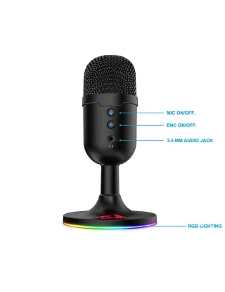 Redragon Gm303 Pulsar Streaming Microphone - Black