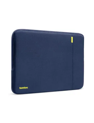 حقيبة لاب توب DEFENDER-A13 مقاس 13 بوصة من شركة TOMTOC اللون أزرق داكن