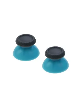 Ps5 Analog Cover 3d Thumb Sticks Cap For Sony Ps5(2pack) - Black/light Blue